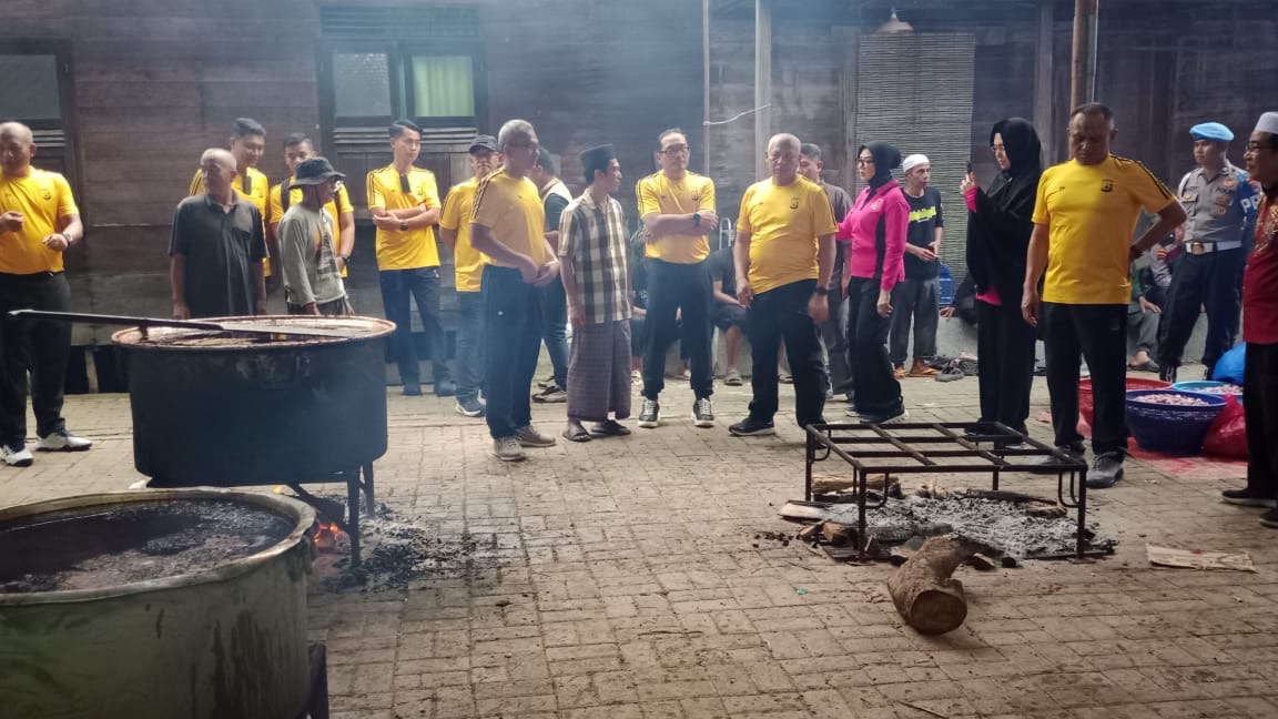 Kapolda Kalsel Cek Kesiapan Pengamanan dan Dapur Lapangan Haul Syekh Muhammad Arsyad Al Banjari ke-219