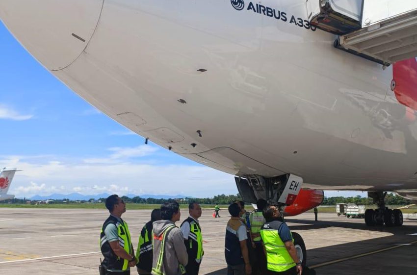  Pesawat Haji Telah Tiba di Bandara Syamsudin Noor, Siap Layani Embarkasi Haji 2025