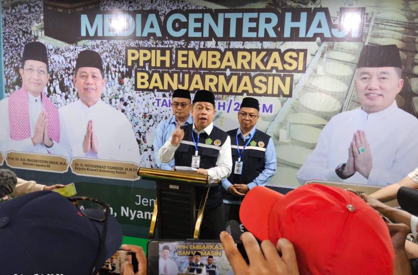  Dapat Kuota Haji 3.818 Orang, Embarkasi BJD Kalsel Terbagi 13 Kloter